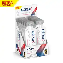 Decathlon Etixx Energy Gel Raspberry 12x40ml aanbieding