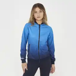 Decathlon Dames hardloopjack BLAS lichtblauw aanbieding