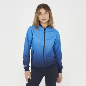 Decathlon Dames hardloopjack BLAS lichtblauw aanbieding