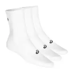 Decathlon WHITE ASICS CREW SOCKS 3PPK aanbieding