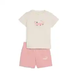 Decathlon Minicats Sandy Adventures set met T-shirt en short voor peuters PUMA aanbieding