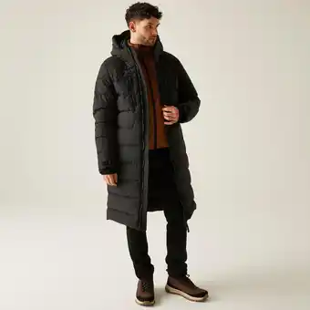 Decathlon Mottere isolerende donsjas met capuchon voor heren aanbieding