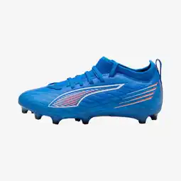 Decathlon Voetbalschoenen voor kinderen Ultra 6 Match FG/AG blauw aanbieding