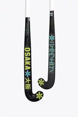 Decathlon Osaka Hockeystick Mid Bow 10 | Blauw-Schaduw Lime aanbieding