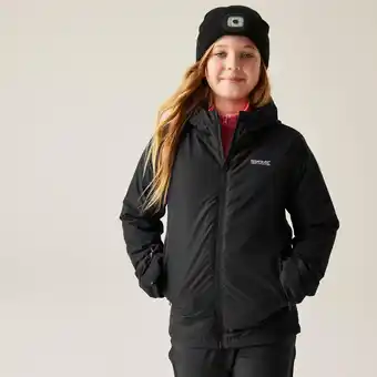 Decathlon Frelton waterdichte ademende isolerende jas met capuchon voor kinderen aanbieding