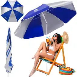 Decathlon Strandparasol 180 CM NC7813 NILS CAMP aanbieding