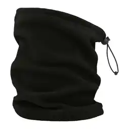 Decathlon Unisex Hotty Fleece halswarmer voor volwassenen (Zwart) aanbieding