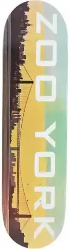 Decathlon Zoo York City Skateboard Deck - 8.25 - Og Bridge aanbieding