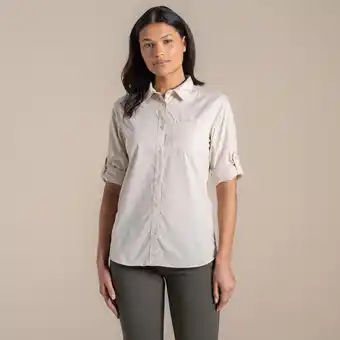 Decathlon Dames Kiwi Lange Mouwen Insectenwerend Shirt aanbieding