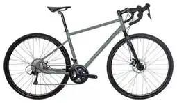 Decathlon Gravelbike Vloeistof Shimano Sora 9v Grijs / Zwart aanbieding