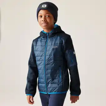 Decathlon Newhill bestendige hybride isolerende donsjas voor kinderen aanbieding