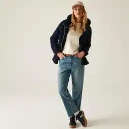 Decathlon Orielle fluffy isolerend fleece vest met capuchon voor dames aanbieding