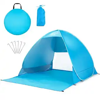 Decathlon 2 Persoons Strandtent met UV Bescherming aanbieding