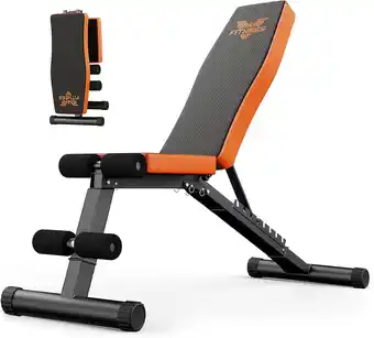 Decathlon Verstelbare krachtbank – 7 posities aanbieding