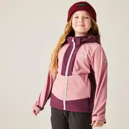 Decathlon Haydenbury ademende winddichte softshell met capuchon voor kinderen aanbieding