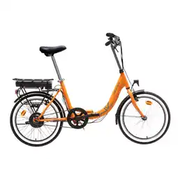 Decathlon Denver E-1000 Oranje Opvouwbare Elektrische Fiets aanbieding