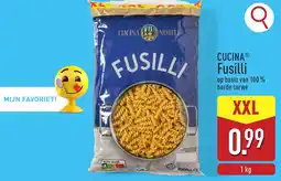 ALDI Cucina Fusilli XXL aanbieding