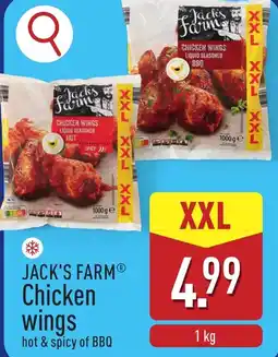 ALDI Jack's farm chicken wings aanbieding
