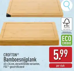ALDI Crofton Bamboesnijplank aanbieding