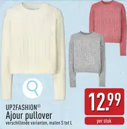 ALDI UP2FASHION Ajour pullover aanbieding
