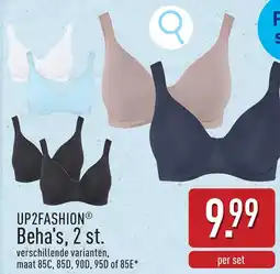ALDI UP2FASHION Beha's, 2 st. aanbieding