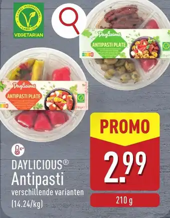 ALDI Daylicious Antipasti aanbieding