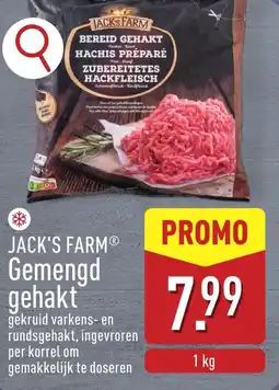 ALDI Jack's farm gemengd gehakt aanbieding
