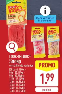 ALDI Look-o-look Snoep aanbieding