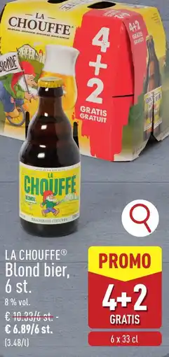 ALDI La chouffe blond bier, 6 st. aanbieding