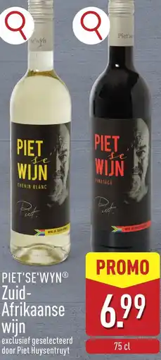 ALDI Zuid Afrikaanse wijn aanbieding