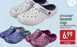 ALDI UP2FASHION Gevoerde clogs aanbieding