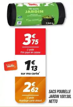 Netto Sacs Poubelle Jardin Netto aanbieding