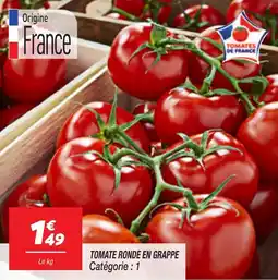 Netto Tomate Ronde en Grappe aanbieding