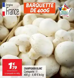 Netto champignon Blanc aanbieding