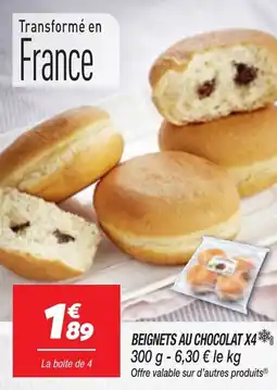 Netto Beignets Au Chocolat aanbieding