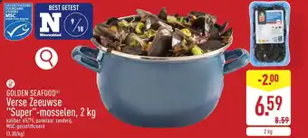 ALDI Golden seafood verse zeeuwse super mosselen aanbieding
