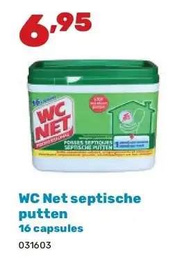 Happyland WC Net septische putten 16 capsules aanbieding