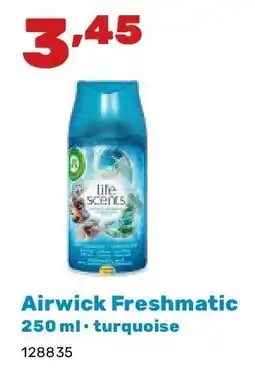 Happyland Airwick Freshmatic 250 ml • turquoise aanbieding