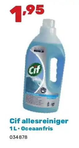 Happyland Cif allesreiniger 1 L • Oceaanfris aanbieding