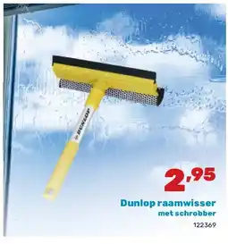 Happyland Dunlop raamwisser met schrobber aanbieding