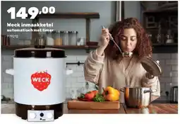 Happyland Weck inmaakketel automatisch met timer aanbieding