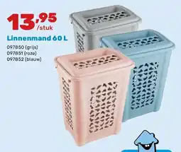 Happyland Linnenmand 60 L aanbieding