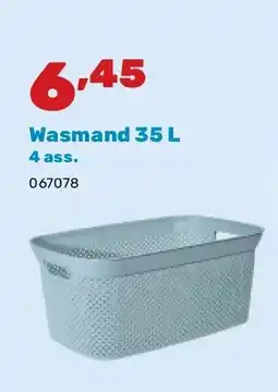 Happyland Wasmand 35 L 4 ass aanbieding