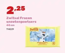 Happyland Zwitsal Frozen snoetenpoetsers 40 cm aanbieding