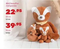 Happyland B&J knuff el red panda aanbieding