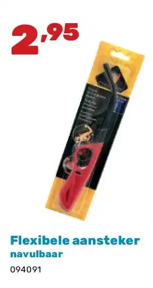 Happyland Flexibele aansteker navulbaar aanbieding