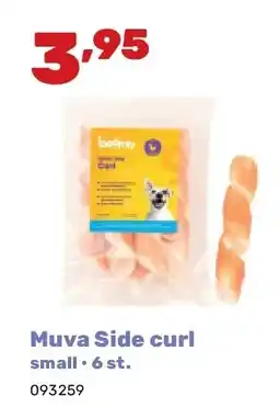 Happyland Muva Side curl small • 6 st aanbieding