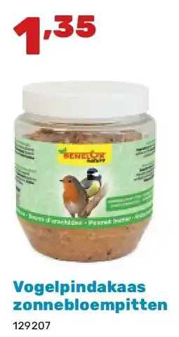 Happyland Vogelpindakaas zonnebloempitten aanbieding