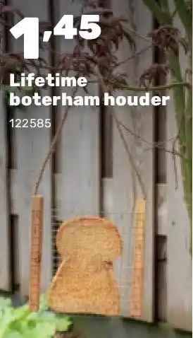 Happyland Lifetime boterham houder aanbieding
