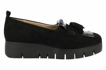 Berca Shoes Unisa Mocassin Dames - Zwart aanbieding